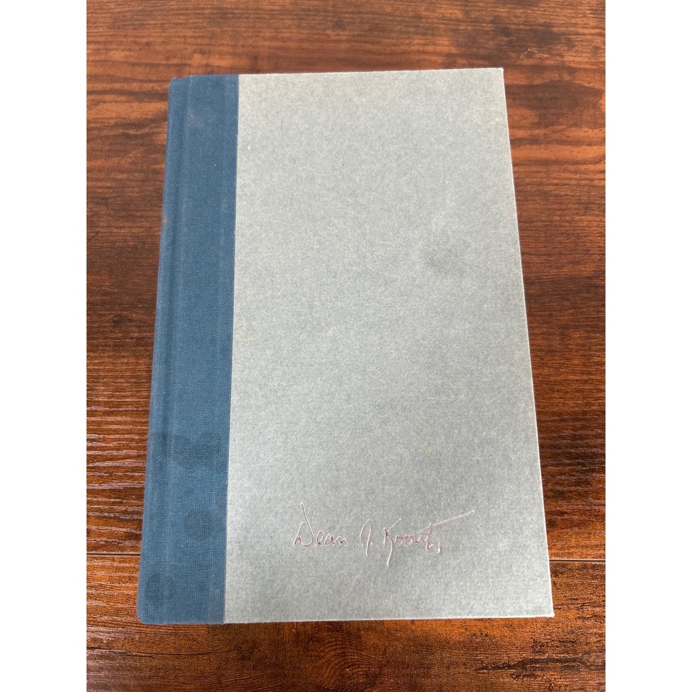Dean Koontz Hideaway Hardcover 1992 G.P. Putnam's Sons Thriller Fiction Book